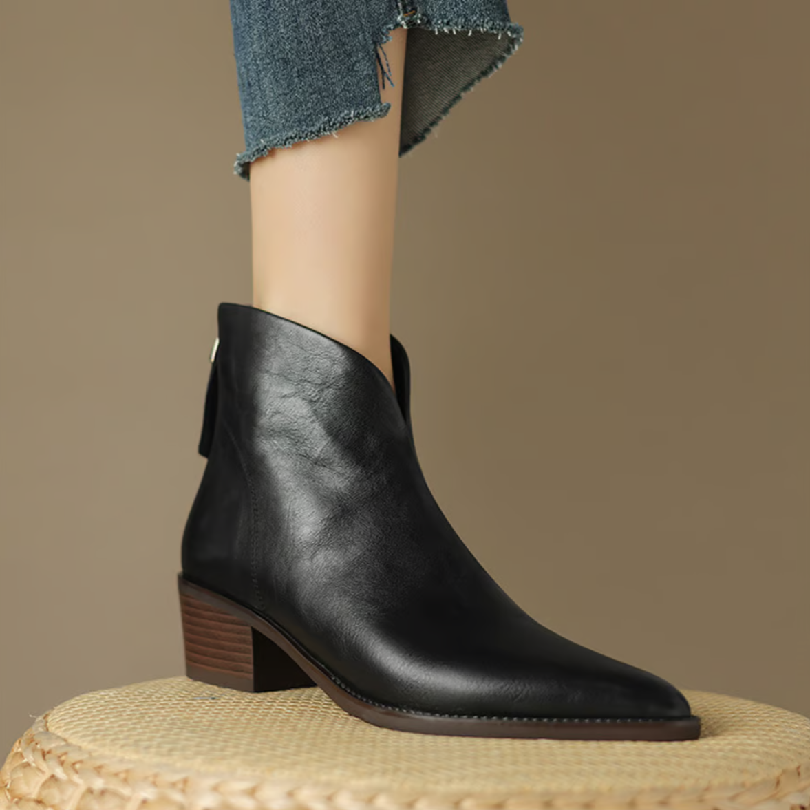 Chloe | Low-Heeled Ankle Boots