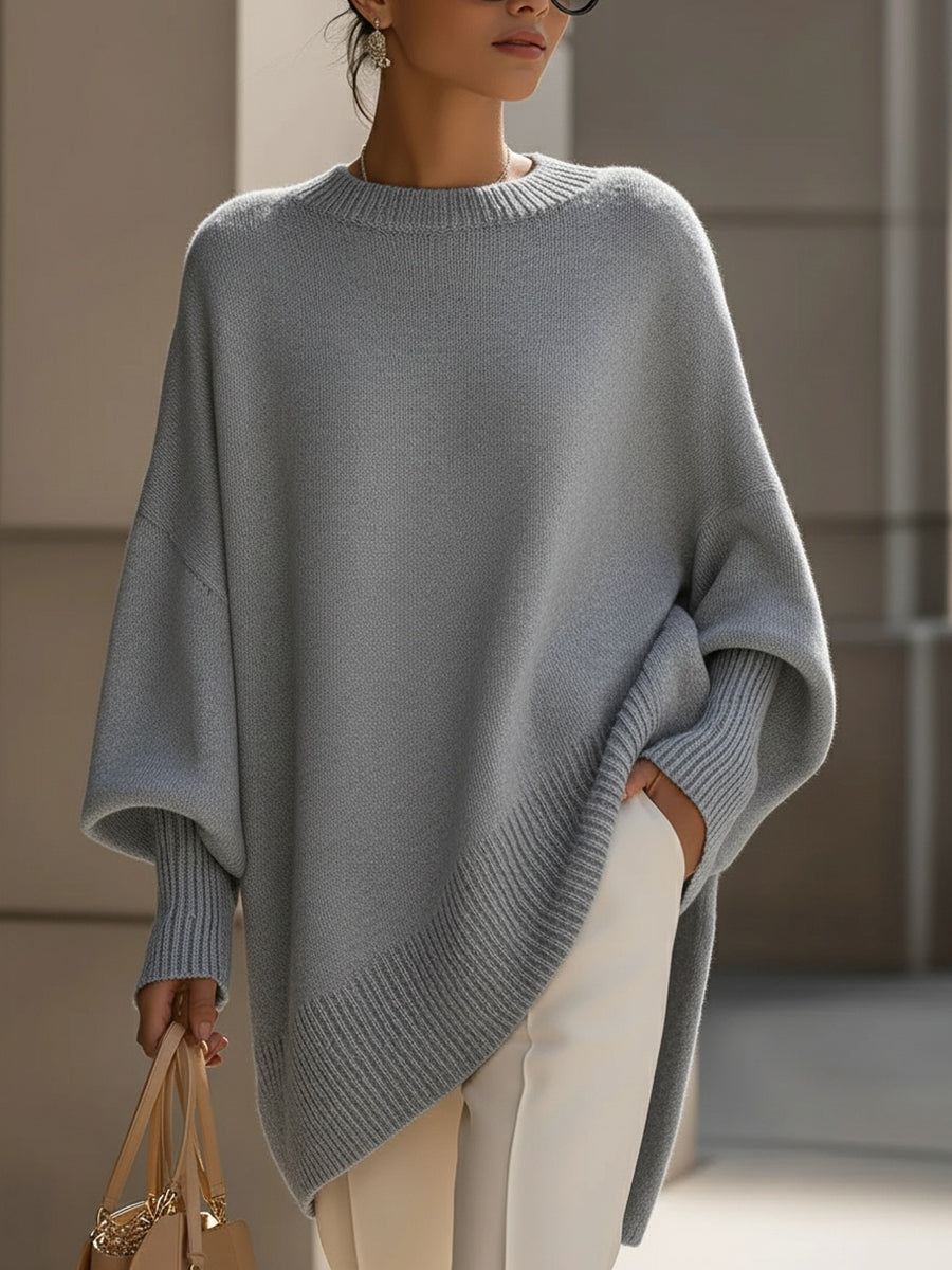 Eveline | Oversized Knit Poncho