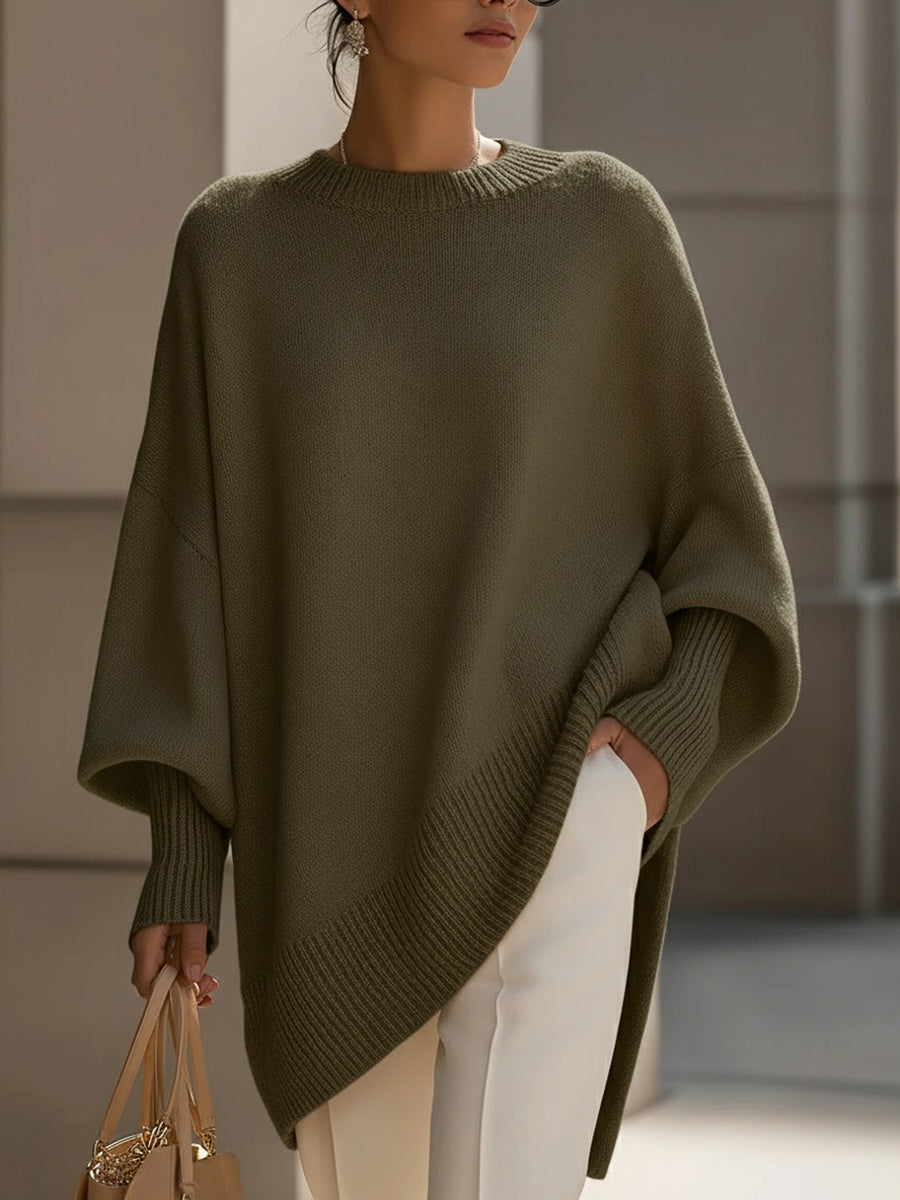 Eveline | Oversized Knit Poncho