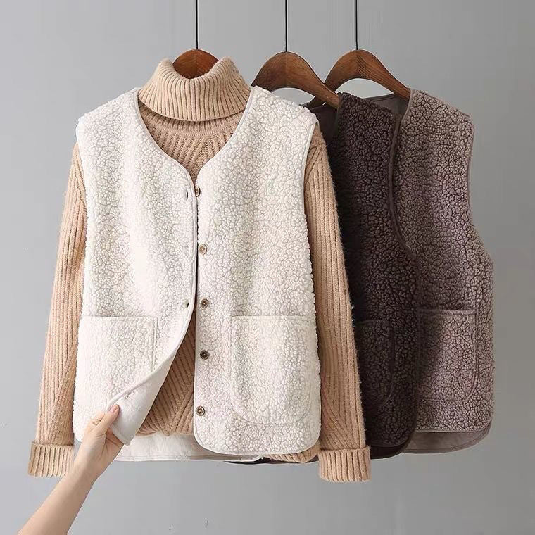Selene | Fleece Cardigan