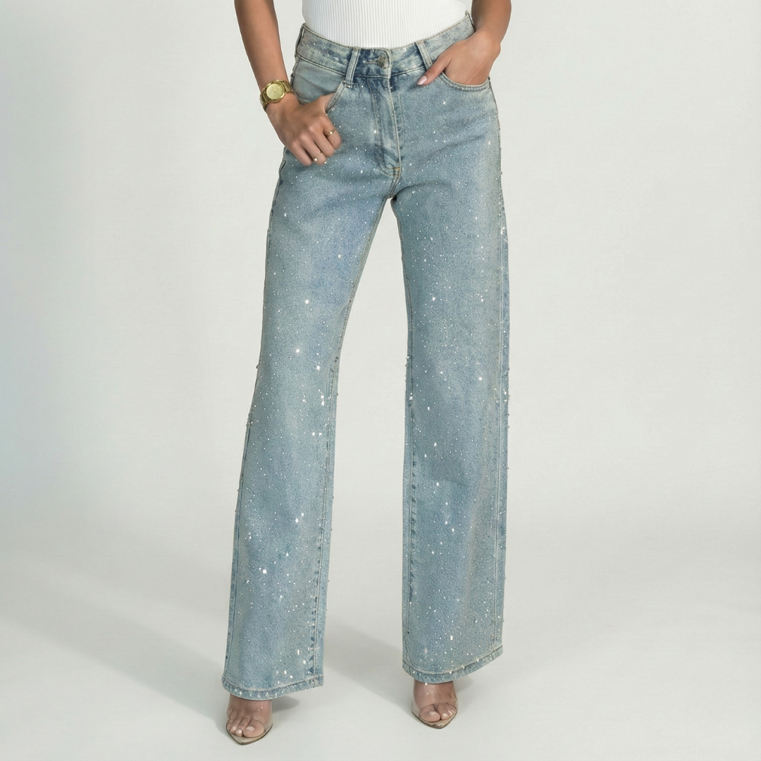 Demi | Sparkly Jeans
